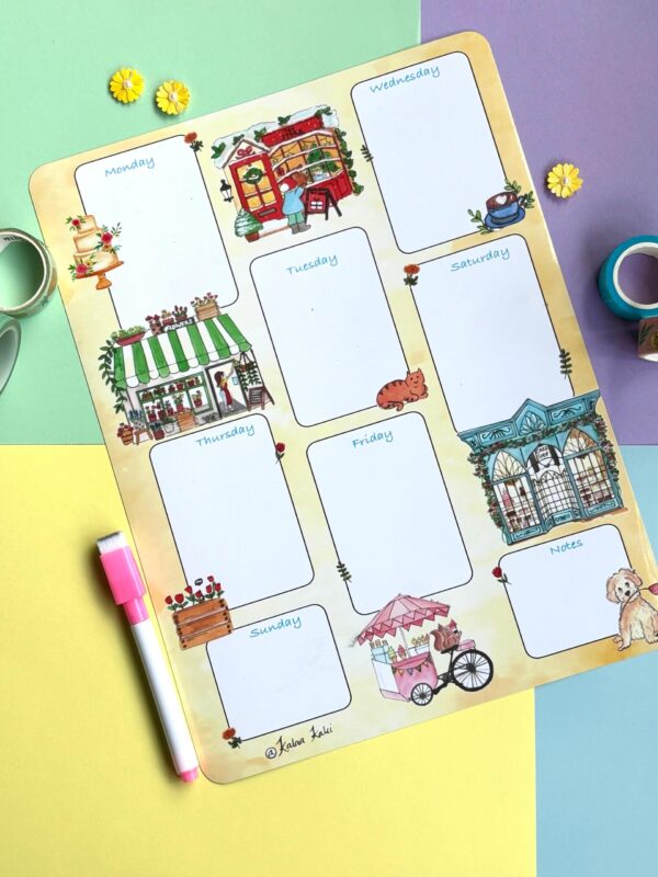 The Little Errands Weekly Planner