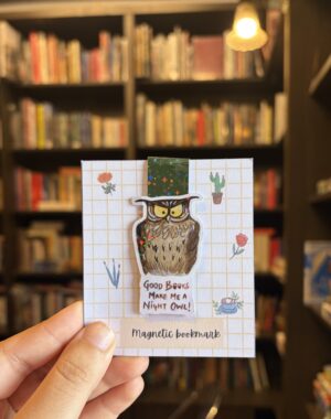 Night Owl Magnetic Bookmark