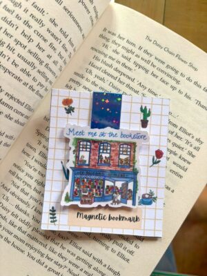 Bluebird Bookstore Magnetic Bookmark