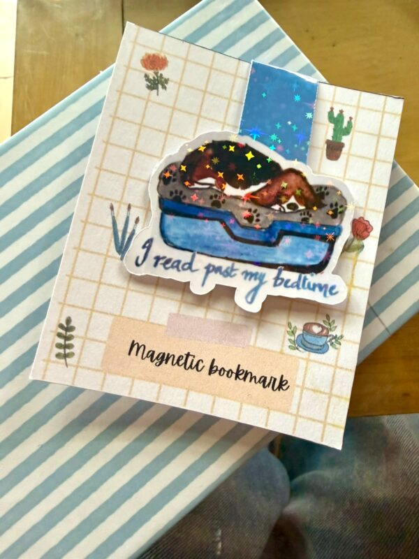 Dreaming Beagle Magnetic Bookmark
